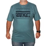 Camiseta Hang Loose Volcano Tamanho Especial - Verde - 4G