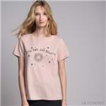 Camiseta How Rare And Beautiful Rosa Pastel - P