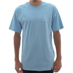 Camiseta Huf Triple Triangle Azul (P)