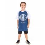 Camiseta Hurley Infantil 634704 Azul M