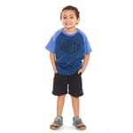 Camiseta Hurley Infantil 634832 Azul Escuro P - 2 Anos
