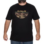 Camiseta Hurley O&o Sets Tamanho Especial - Preto - 2G