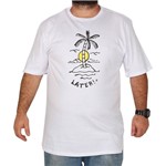 Camiseta Hurley Punk Island Tamanho Especial - Branca - 1G