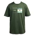 Camiseta Hurley Silk Breaking Point Verde Militar G