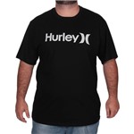 Camiseta Hurley Tamanho Especial O&O Solid - Preta - EXG