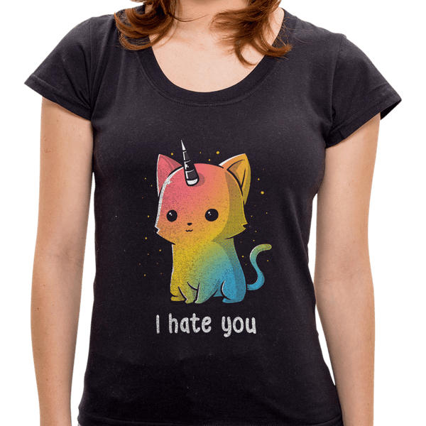 Camiseta I Hate You - Feminina - P