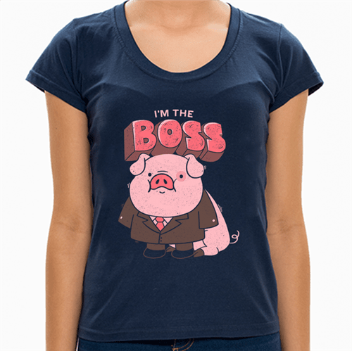 Camiseta Im The Boss - Feminina M