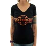 Camiseta Independent Feminina V Custom (P)