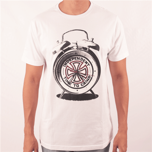 Camiseta Independent Time To Grind Branco G