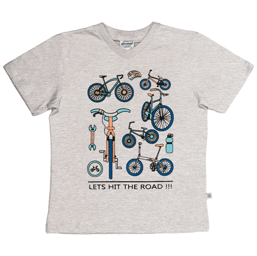Camiseta Infantil Abrange Bikes Mescla 06