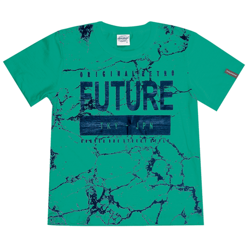 Camiseta Infantil Abrange Future Verde 04