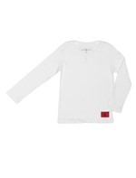 Camiseta Infantil Calvin Klein Jeans Etiqueta Logo Branco - 10