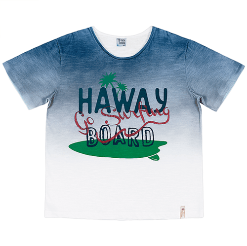 Camiseta Infantil Cata-Vento Haway Azul 04