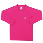 Camiseta Infantil Manga Longa Feminina Pink com Proteção UV 50+-4