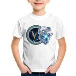 Camiseta Infantil Signo Áries Astrologia - Foca na Moda