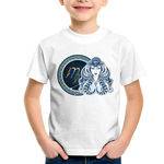 Camiseta Infantil Signo Virgem Astrologia - Foca na Moda