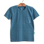Camiseta Jokenpô Infantil Bolso Azul