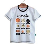 Camiseta Jokenpô Infantil Diversão