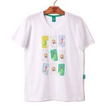 Camiseta Jokenpô Infantil Memória Branca