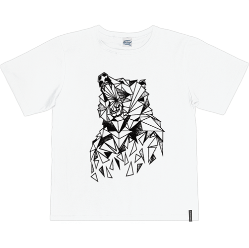Camiseta Juvenil Abrange Lobo Branco 12