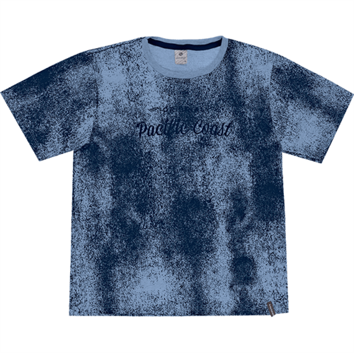 Camiseta Juvenil Abrange Pacific Coast Azul 12