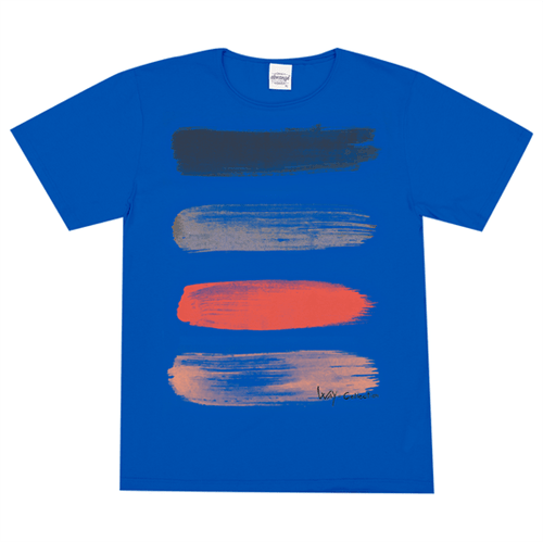 Camiseta Juvenil Abrange Way Brush Azul 12