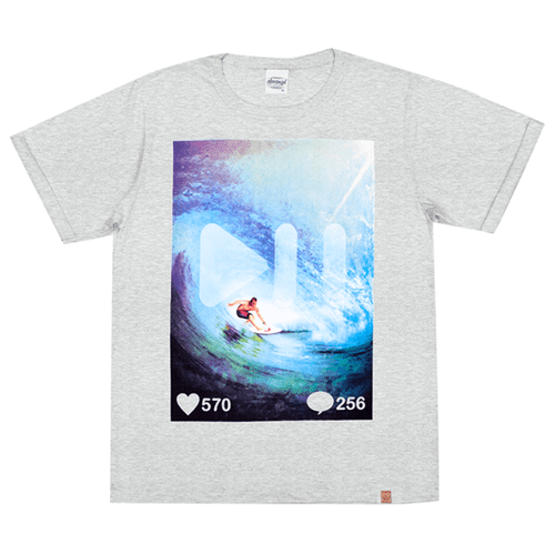 Camiseta Juvenil Abrange Way Surf Mescla 12