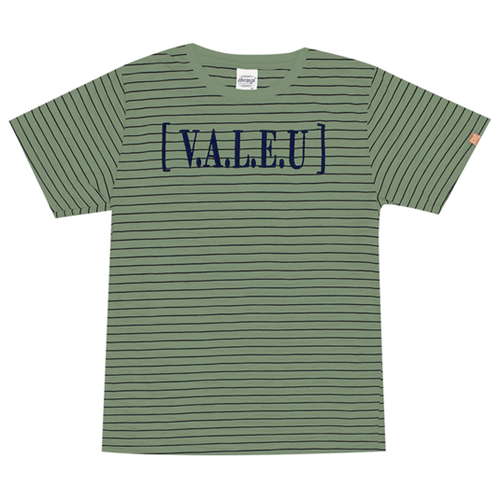 Camiseta Juvenil Abrange Way V.A.L.E.U Verde 12