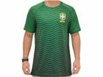 Camiseta Kappa Cbf Brasil Waves Verde
