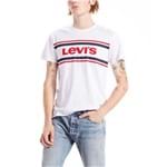 Camiseta Levis Logo Sportswear Striped - XXL