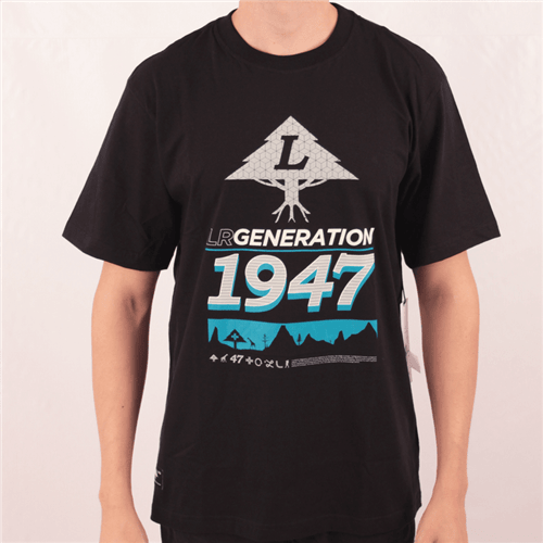 Camiseta Lrg 1947 Track Preto M
