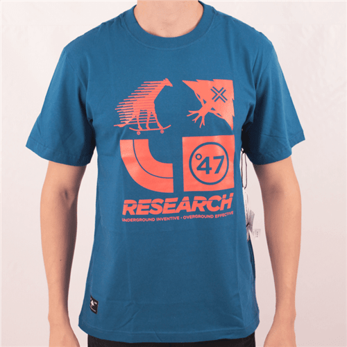 Camiseta Lrg Rc Logo Cluster Azul P