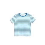 Camiseta Malha Listra Azul Off White - 2