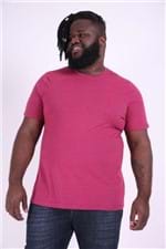 Camiseta Malha Plus Size Rosa G