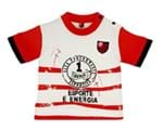 Camiseta Manga Curta Bebê Menino Esporte é Energia Flamengo