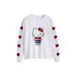 Camiseta Manga Longa Hello Kitty S