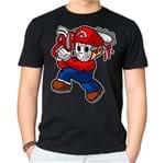 Camiseta Mario Massacre P - PRETO