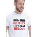 Camiseta Masculina Corrida Funfit - Run Netflix GG