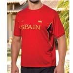 Camiseta Masculina Dry Line Espanha 125710 Elite - Vermelho - M