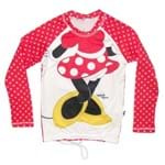Camiseta Menina Acqua Minnie Disney ML com Proteção Solar U.V. Line 2t