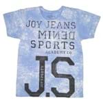 Camiseta Menino Azul Sports JS Devorê - Joy By Morena Rosa 6anos