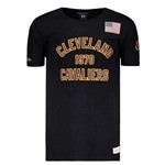 Camiseta Mitchell & Ness NBA Cleveland Cavaliers 1970 Preta - Mitchell & Ness