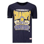 Camiseta Mitchell & Ness NBA Golden State Warriors Marinho