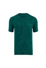 Camiseta Moline Full Print Green Tropical P