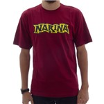 Camiseta Narina Logo Burgandy (P)