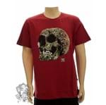 Camiseta New Bud Skull - Vinho (P)