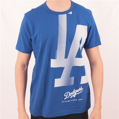 Camiseta New Era Reticula Los Angeles Dodgers Azul M