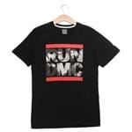 Camiseta New Era Run DMC Logo Masculina