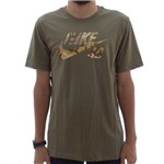 Camiseta Nike SB Icon Camo Green (PP)