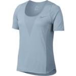 Camiseta Nike Zonal Cool Azul Feminina PP